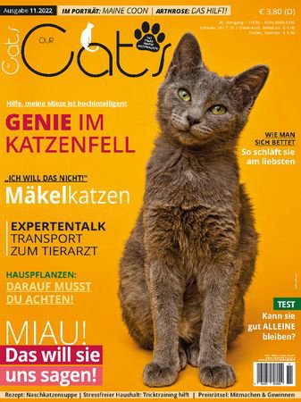 Our Cats №11 2022 | Редакция журнала | Живая природа | Скачать бесплатно
