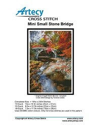 Artecy Cross Stitch - Mini Small Stone Bridge