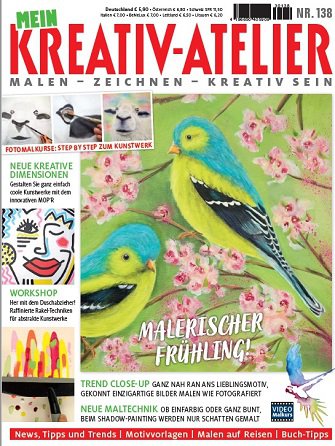 Mein Kreativ Atelier №138 2023 | Редакция журнала | Сделай сам, рукоделие | Скачать бесплатно