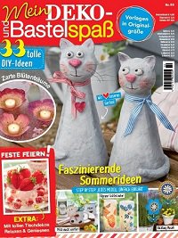 Mein Deko und Bastelspaß №50 2023 | Редакция журнала | Сделай сам, рукоделие | Скачать бесплатно