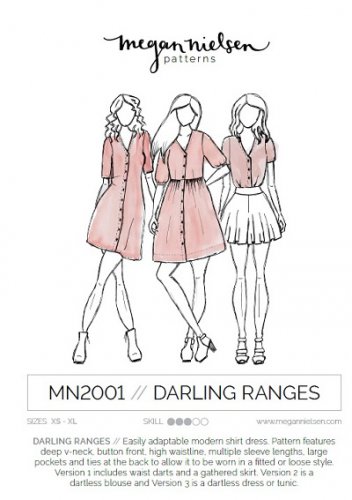 Megan Nielsen Darling Ranges dress & blouse pattern | Коллектив | Умелые руки, шитьё, вязание | Скачать бесплатно