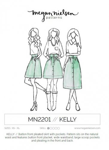 Megan Nielsen Kelly Skirt pattern |  |  , ,  |  