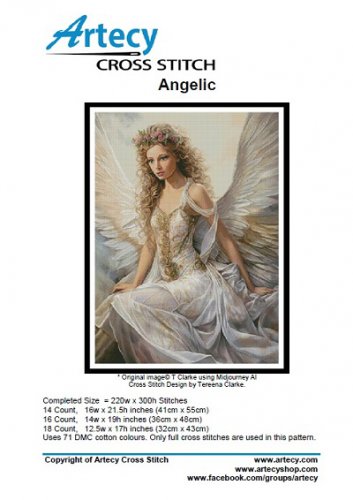 Artecy Cross Stitch - Angelic