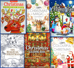 Christmas Coloring Book. NEW YEAR