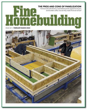 Fine Homebuilding №321 2024 | Редакция журнала | Сделай сам, рукоделие | Скачать бесплатно