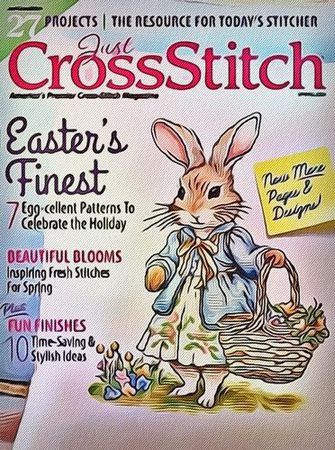 Just CrossStitch Vol.42 №1 Spring 2024 | Редакция журнала | Сделай сам, рукоделие | Скачать бесплатно без смс и регистрации